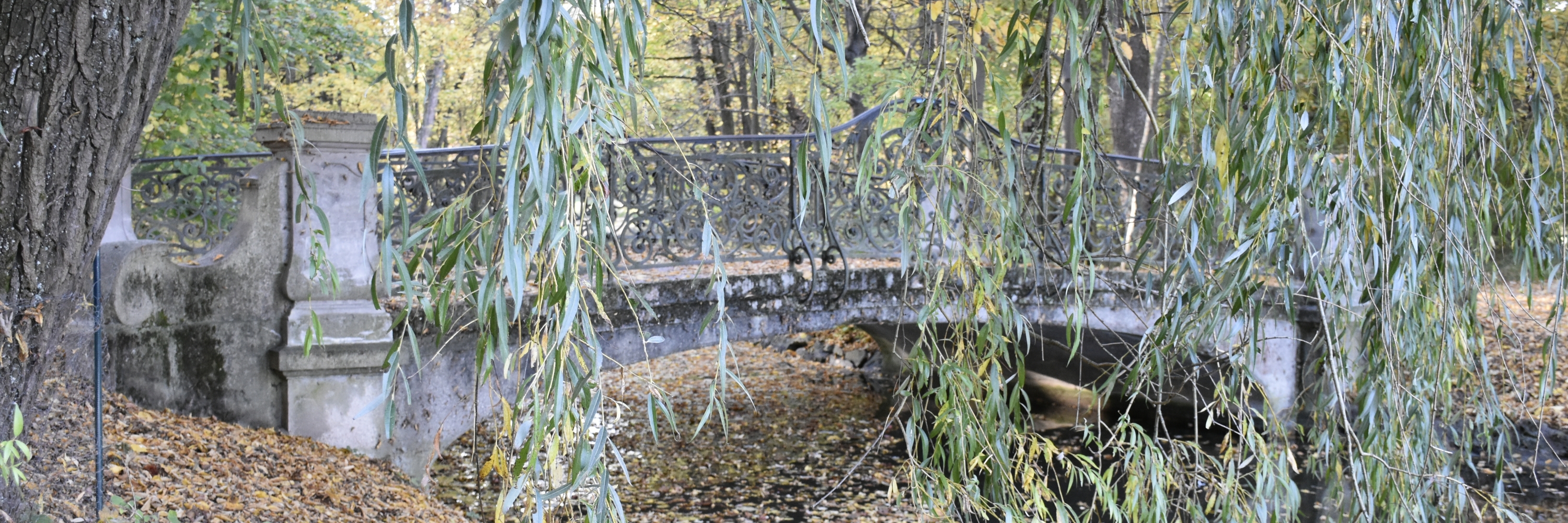 Nymphenburg, eine Brücke, München, Deutschland, von A. Khelil, Oktober 2019